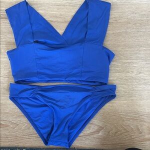 Blue Bikini Set